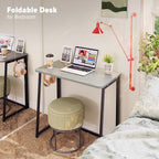 Folding Desk Small Foldable for Spaces