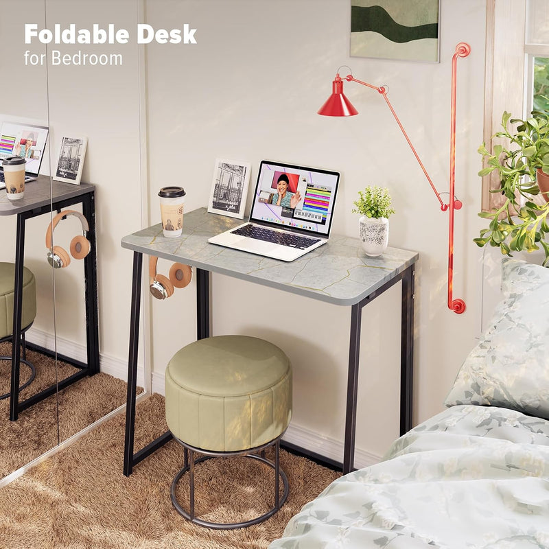 Folding Desk Small Foldable for Spaces