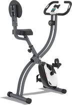 Folding Exercise Bike 286 Lbs Capacity Extra Silent