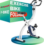Folding Exercise Bike 286 Lbs Capacity Extra Silent