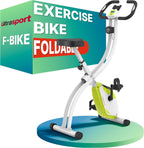 Folding Exercise Bike 286 Lbs Capacity Extra Silent