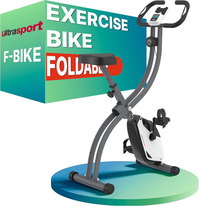 Folding Exercise Bike 286 Lbs Capacity Extra Silent