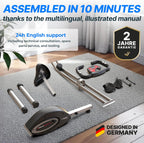 Folding Exercise Bike Extra Silent with Relax Foam