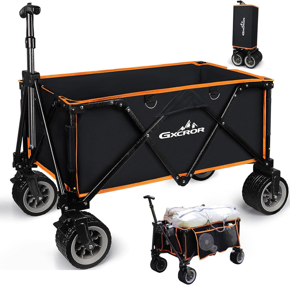 Folding Festival Trolley Collapsible Camping Garden Cart
