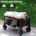 Folding Festival Trolley Collapsible Camping Garden Cart