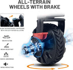 Folding Festival Trolley on Wheels 250L Foldable Camping