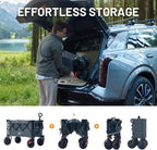 Folding Festival Trolley on Wheels 250L Foldable Camping