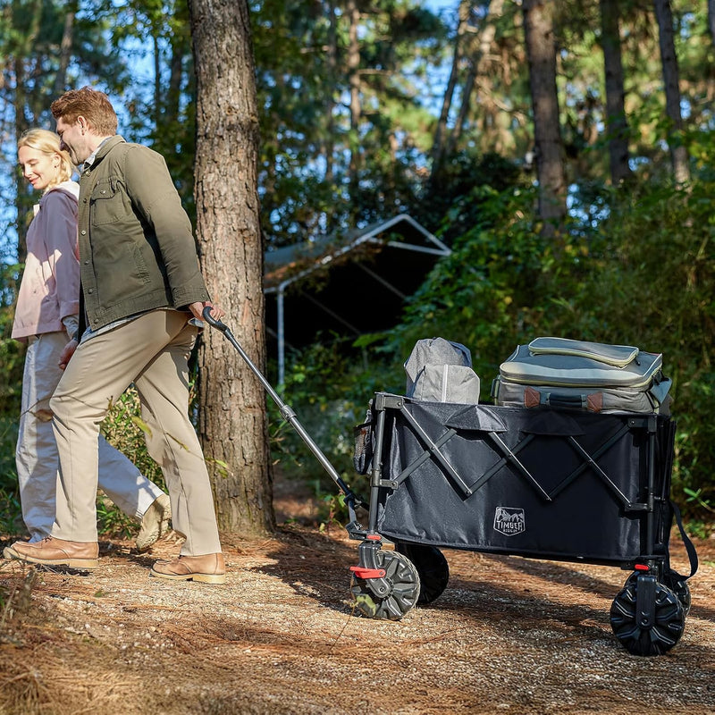 Folding Festival Trolley on Wheels 250L