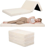 Folding Floor Mattress 4-Fold High Density Foam Foldable