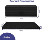 Folding Floor Mattress 4-Fold High Density Foam Foldable
