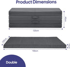 Folding Floor Mattress 4-Fold High Density Foam Foldable