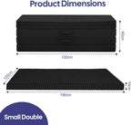 Folding Floor Mattress 4-Fold High Density Foam Foldable