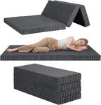 Folding Floor Mattress 4-Fold High Density Foam Foldable