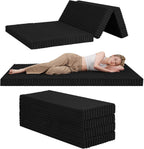 Folding Floor Mattress 4-Fold High Density Foam Foldable