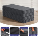 Folding Floor Mattress 4-Fold High Density Foam Foldable