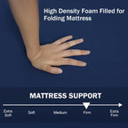 Folding Mattress Corduroy Fold Out Sofa Bed