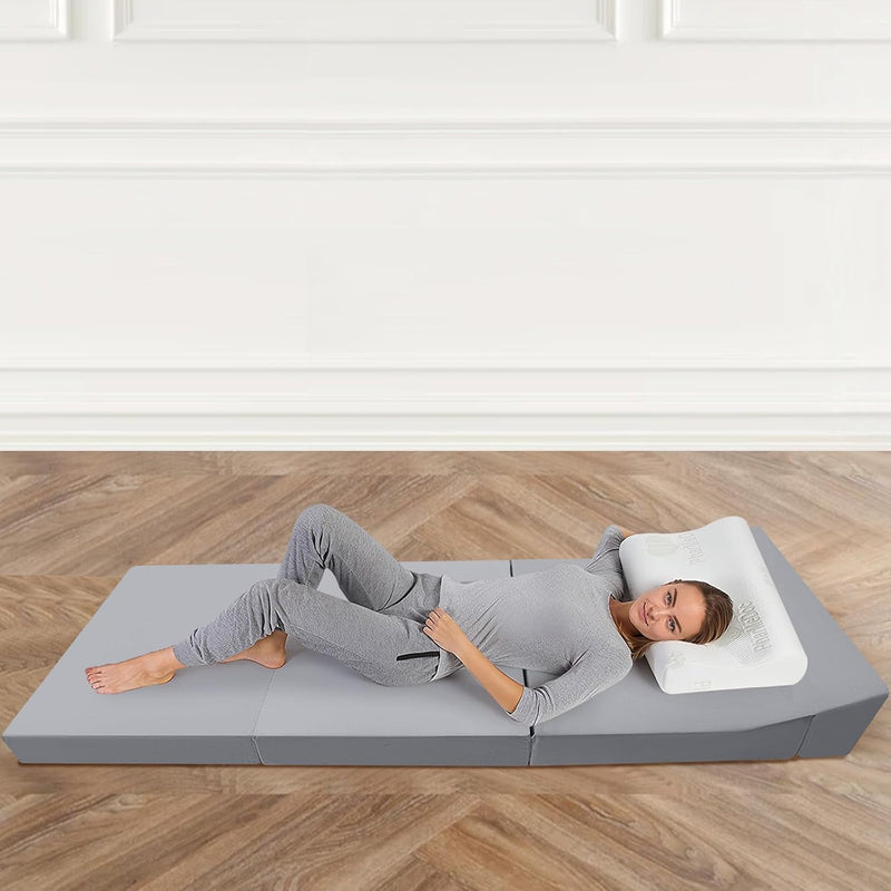 Folding Floor Mattress High Density Foam Fold Out