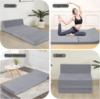 Folding Floor Mattress High Density Foam Fold Out