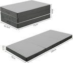 Folding Floor Mattress Portable Futon