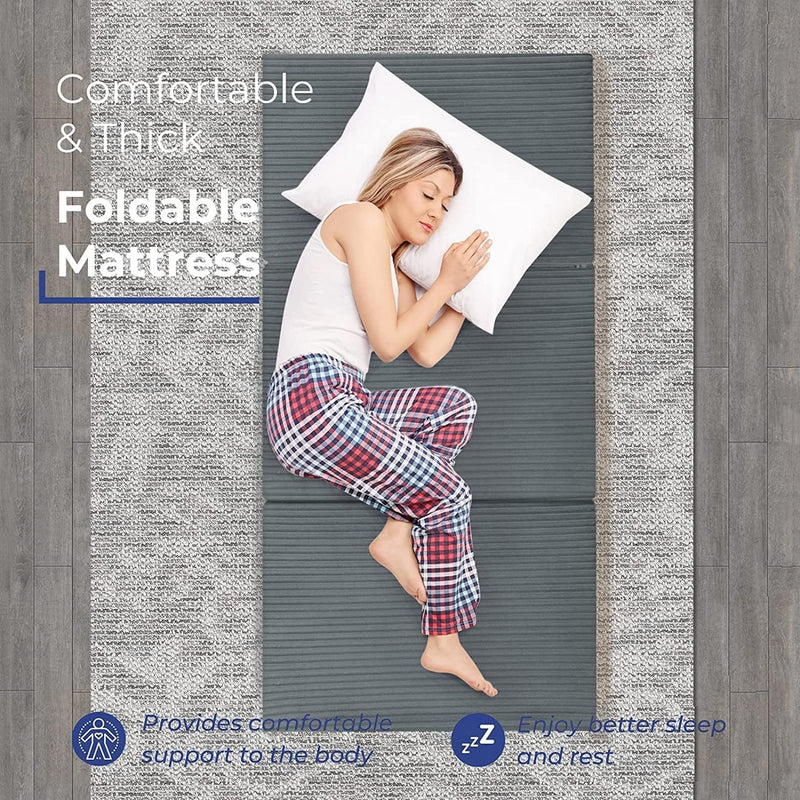 Folding Floor Mattress Portable Futon