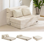Folding Foam Sofa Bed Tri-Fold Mattress with 1