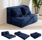 Folding Foam Sofa Bed Tri-Fold Mattress with 1