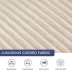 Folding Foam Sofa Bed Tri-Fold Mattress with 2