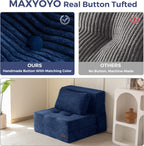 Folding Foam Sofa Bed Tri-Fold Mattress with 2