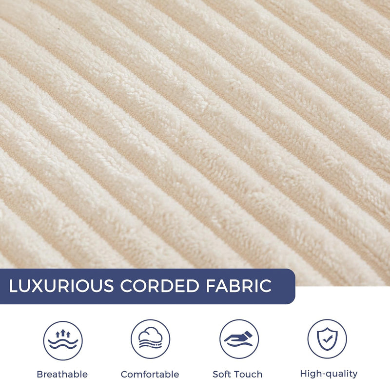 Folding Foam Sofa Bed Tri-Fold Mattress with Pillow