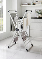 Folding Heated Clothes Airer 12.5m Laundry Drying Space