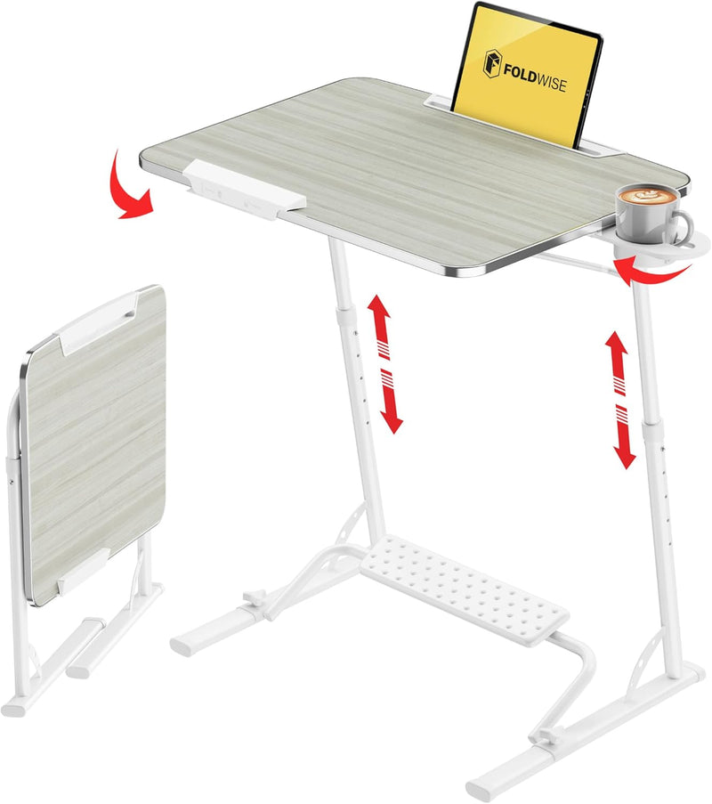 Folding Laptop Table for Sofa Sturdy Work Dinner