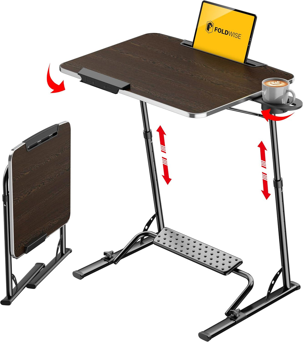 Folding Laptop Table for Sofa Sturdy Work Dinner