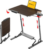 Folding Laptop Table for Sofa Sturdy Work Dinner