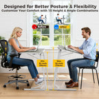 Folding Laptop Table for Sofa Sturdy Work Dinner