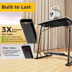 Folding Laptop Table for Sofa Sturdy Work Dinner