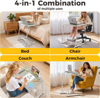 Folding Laptop Table for Sofa Sturdy Work Dinner