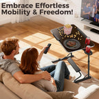 Folding Laptop Table for Sofa Sturdy Work Dinner