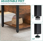 Folding Lift Top Coffee Table with Drawer 4-In-1