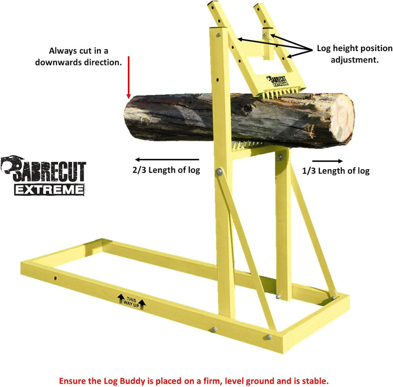 1pc Folding Log Buddy Saw Horse
