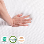 Folding Mattress 10CM Foldable Memory Foam