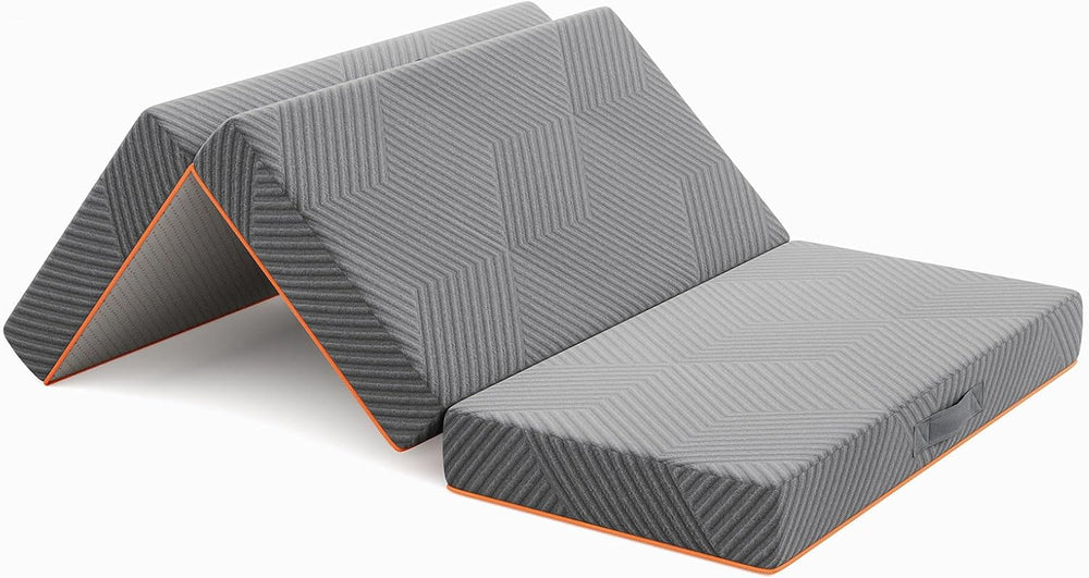 Folding Mattress 15CM Gel Memory Foam Foldable Tri-Fold