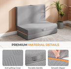Folding Mattress 15CM Gel Memory Foam Foldable Tri-Fold