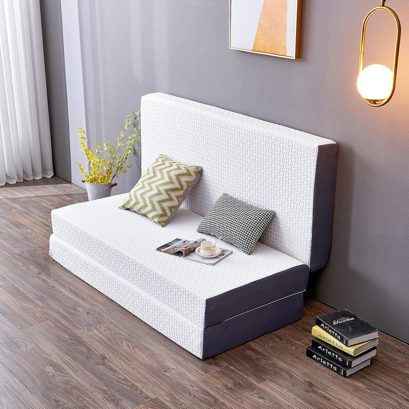 Folding Mattress 15CM Memory Foam Foldable Guest