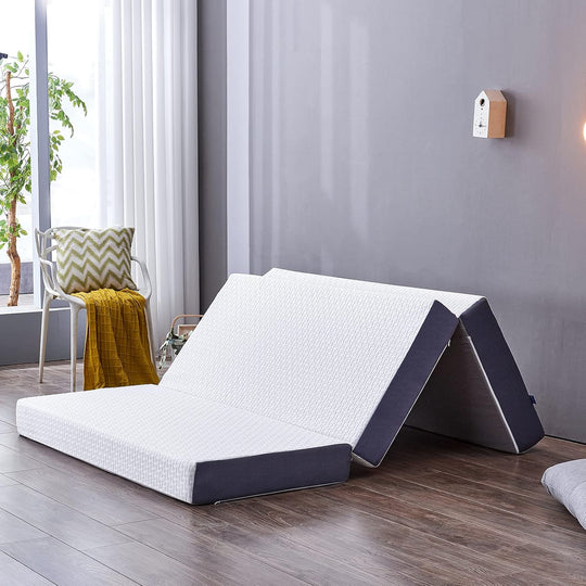 Folding Mattress 15CM Memory Foam Foldable Guest