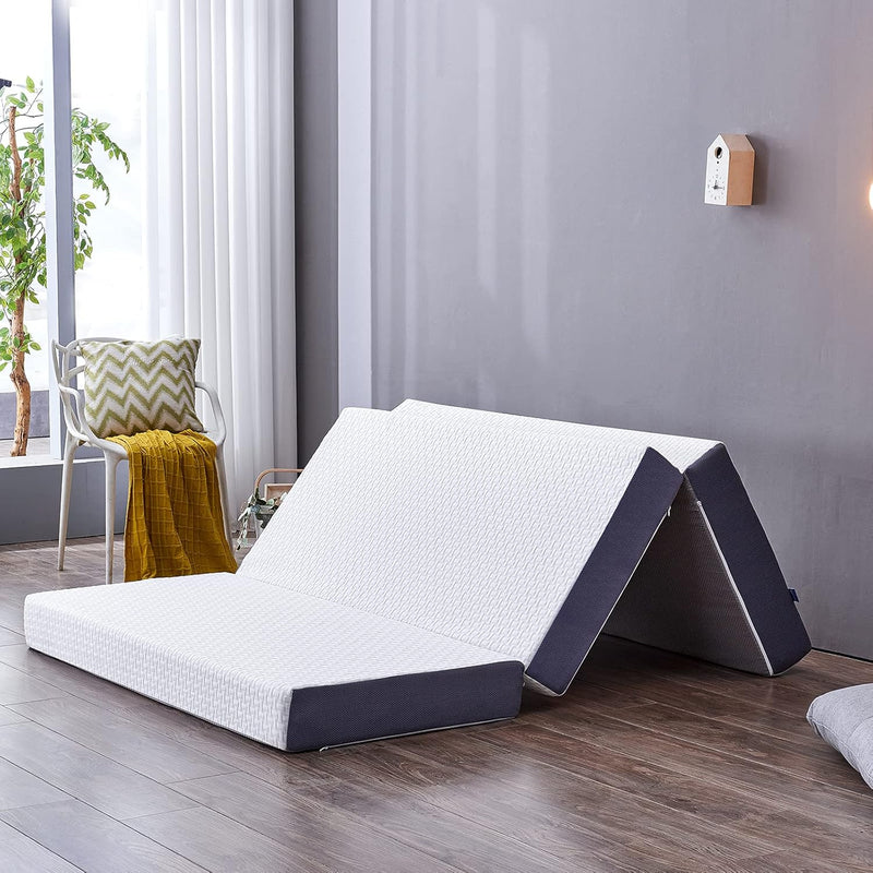 Folding Mattress 15CM Memory Foam Foldable Guest