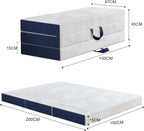 Folding Mattress 15CM Single with Portable Pillow
