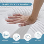 Folding Mattress 15CM Single with Portable Pillow