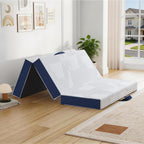 Folding Mattress 15CM Single with Portable Pillow