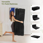 Folding Mattress 15CM Upholstered Foldable