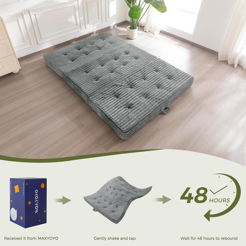 Folding Mattress 15CM Upholstered Foldable